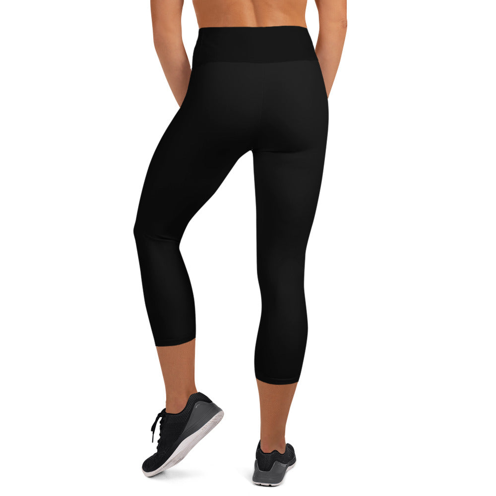 The Gymbum UK Blackout Performance QuickDry Yoga Capri Leggings