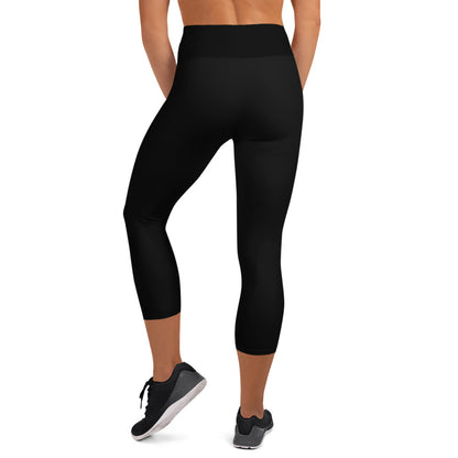 The Gymbum UK Blackout Performance QuickDry Yoga Capri Leggings