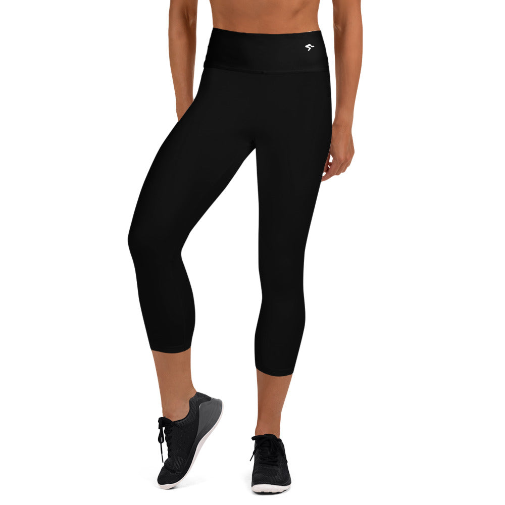 The Gymbum UK Blackout Performance QuickDry Yoga Capri Leggings