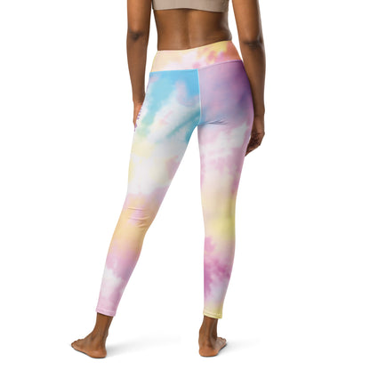 The Gymbum UK QuickDry Tie Dye Yoga Leggings