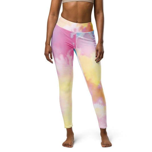 The Gymbum UK QuickDry Tie Dye Yoga Leggings