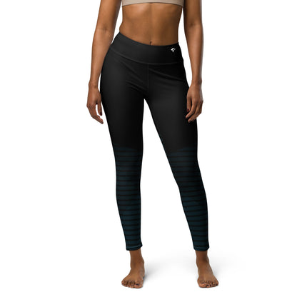 The Gymbum UK Blue Horizon QuickDry Yoga Leggings