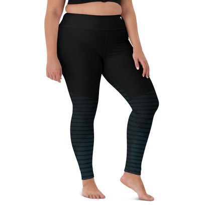 The Gymbum UK Blue Horizon QuickDry Yoga Leggings