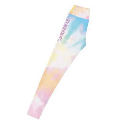 The Gymbum UK QuickDry Tie Dye Yoga Leggings