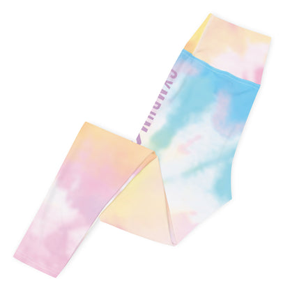 The Gymbum UK QuickDry Tie Dye Yoga Leggings