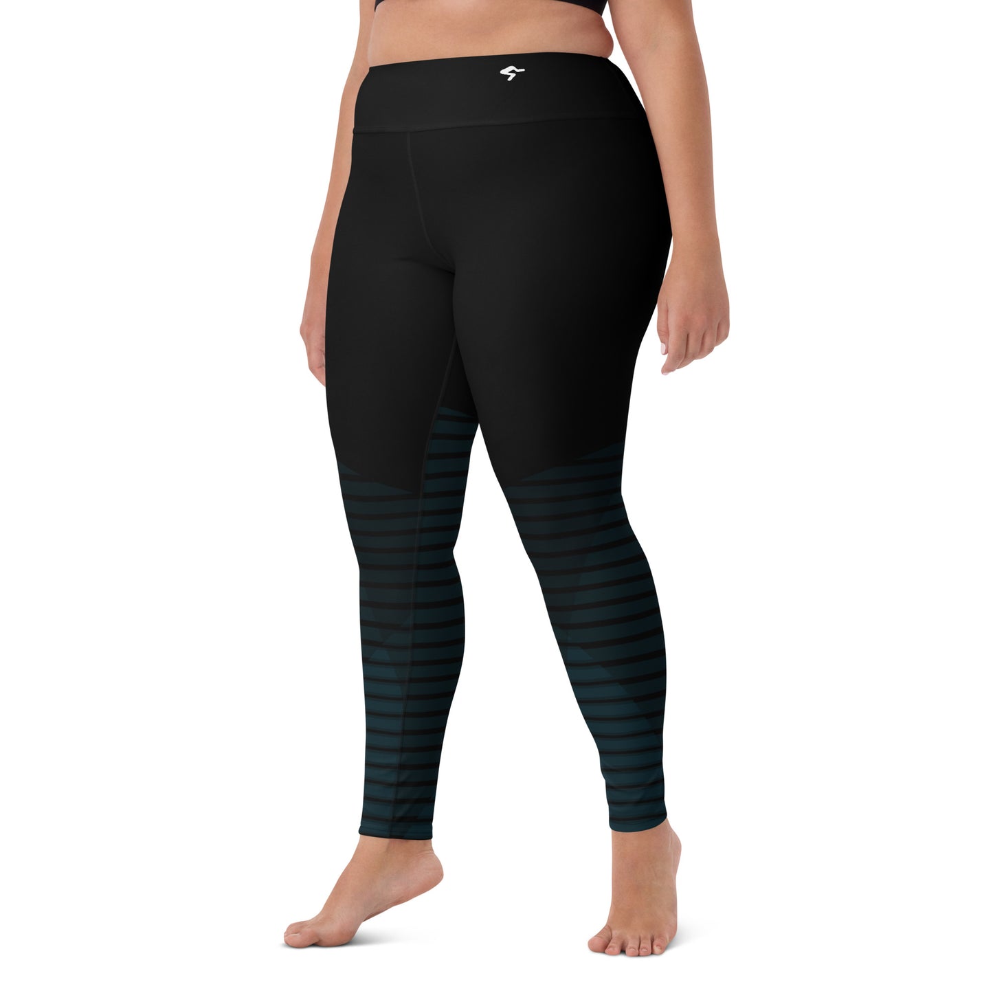 The Gymbum UK Blue Horizon QuickDry Yoga Leggings