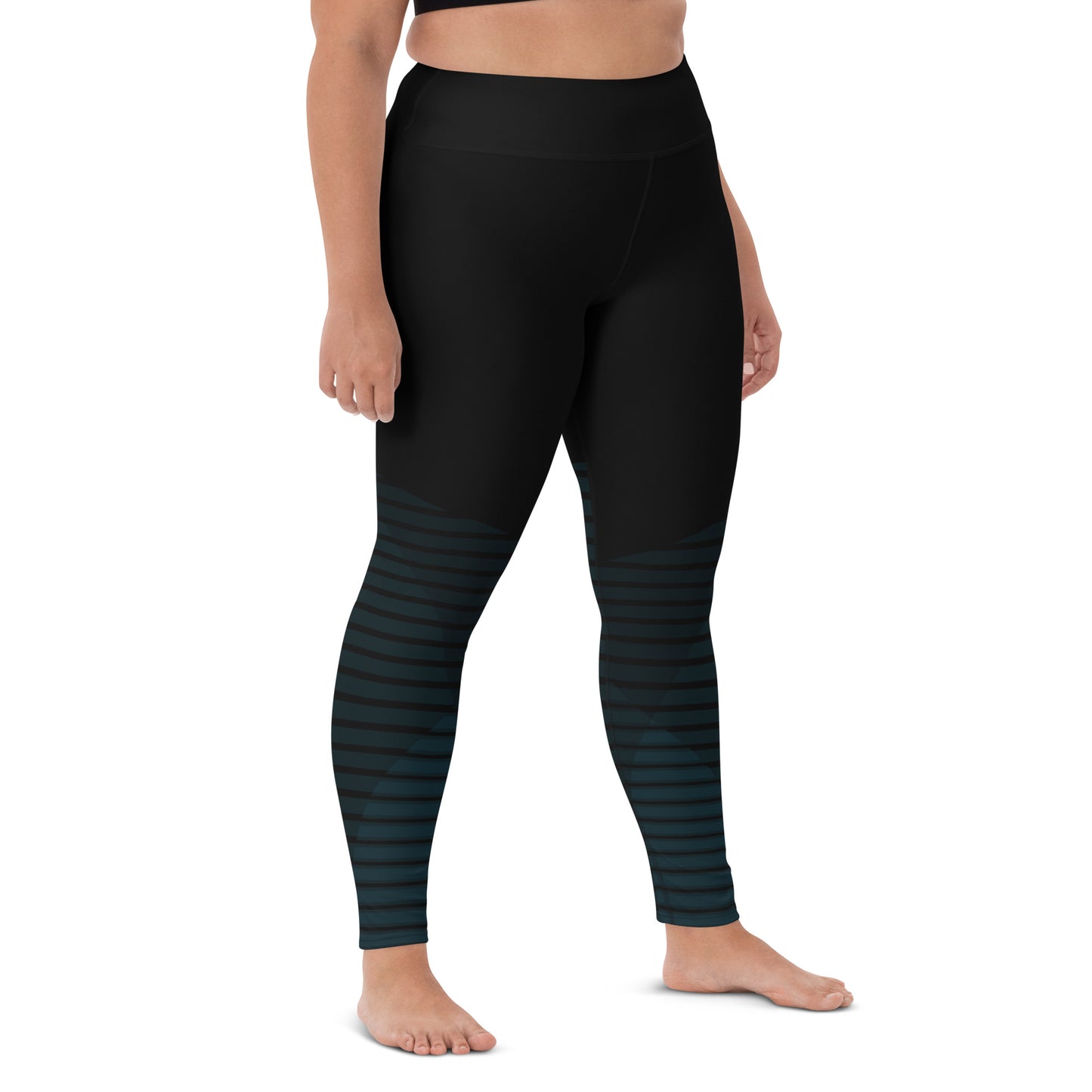 The Gymbum UK Blue Horizon QuickDry Yoga Leggings