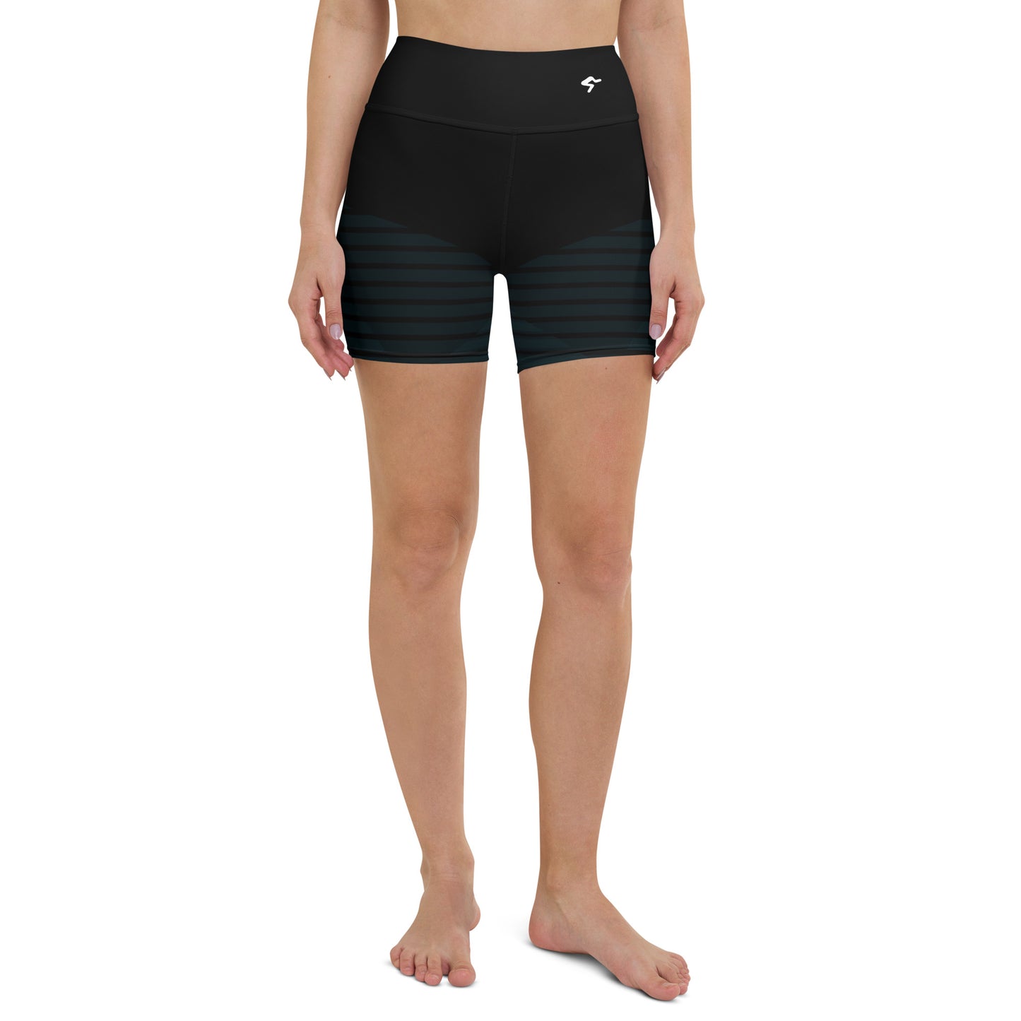 The Gymbum UK Blue Horizon Performance QuickDry Yoga Shorts