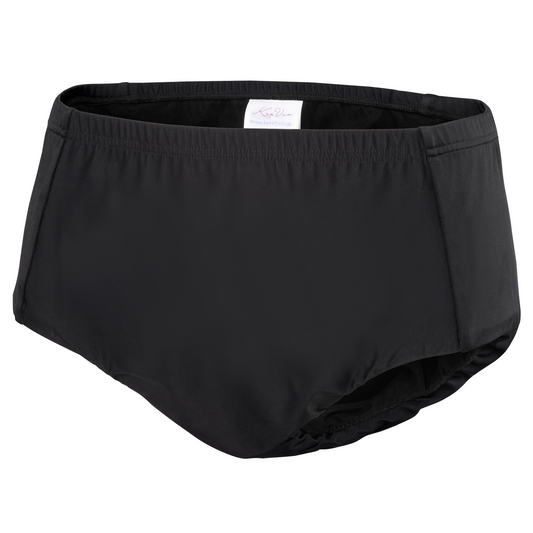 Women's Period Swim Briefs - Nero