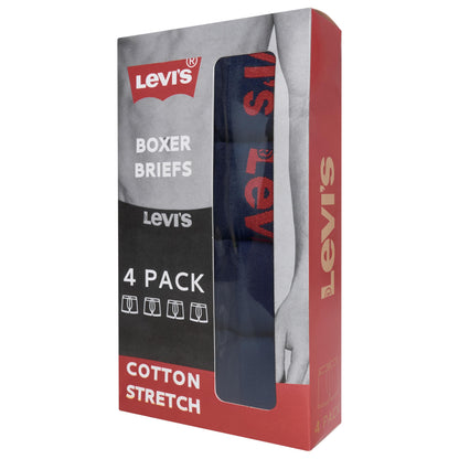 Levi's Men's Cotton Stretch Boxer Briefs – Assorted Multipack
