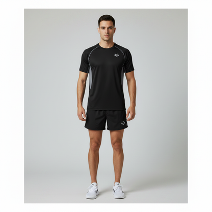 Raglan Panel Compression Training T-Shirt