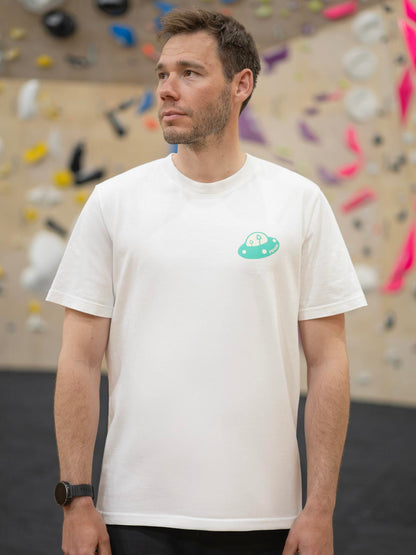 Cosmic Mountain T-Shirt - Off White