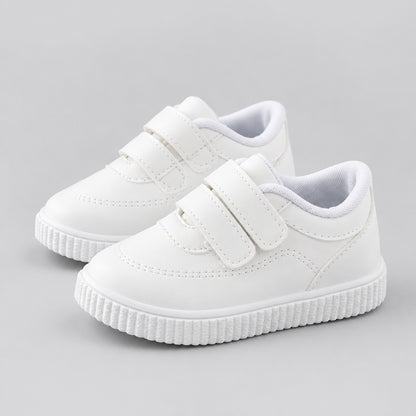 Kids’ Casual Trainers | Black, White & Pink