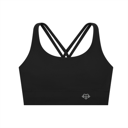 Strappy Criss-Cross Sports Bra