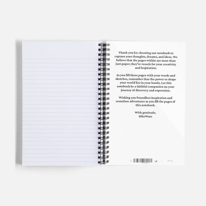 HikeWare Wirebound Notebook, A5