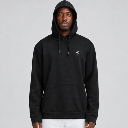 Hoodie with small GymBum chest-logo preview