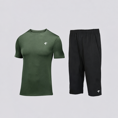 Military Green + Black