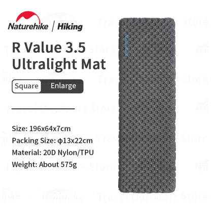 Naturehike Ultralight sleeping Pad (Large) R 3.5