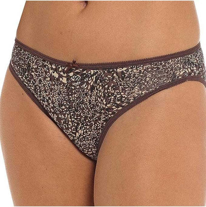 Daisy Dreamer Women's Cotton Low-Rise Briefs – Animal Print 10-Pack