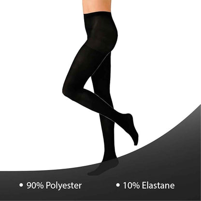 Heatwave Thermalwear Womens Thermal Tights Pack Of 3 Black 140 Denier Ultra Warm Winter Comfort Stretchable Fit Multiple Sizes