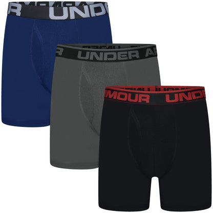 Under Armour 6" Charged Micro Fiber 3 Pack Boxerjocks