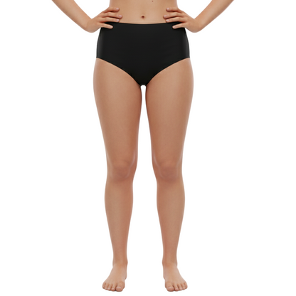 Women's Period Swim Briefs - Nero *