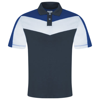 Evryone Contrast Stripe Polo Shirt