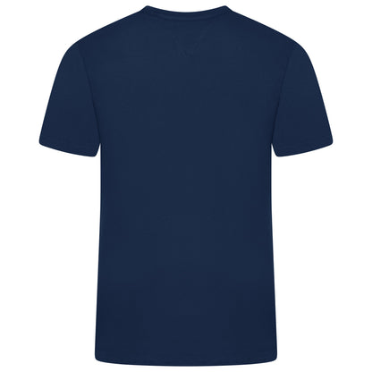 Tommy Hilfiger Flag Embroidery Fitted Crew Neck T-Shirt