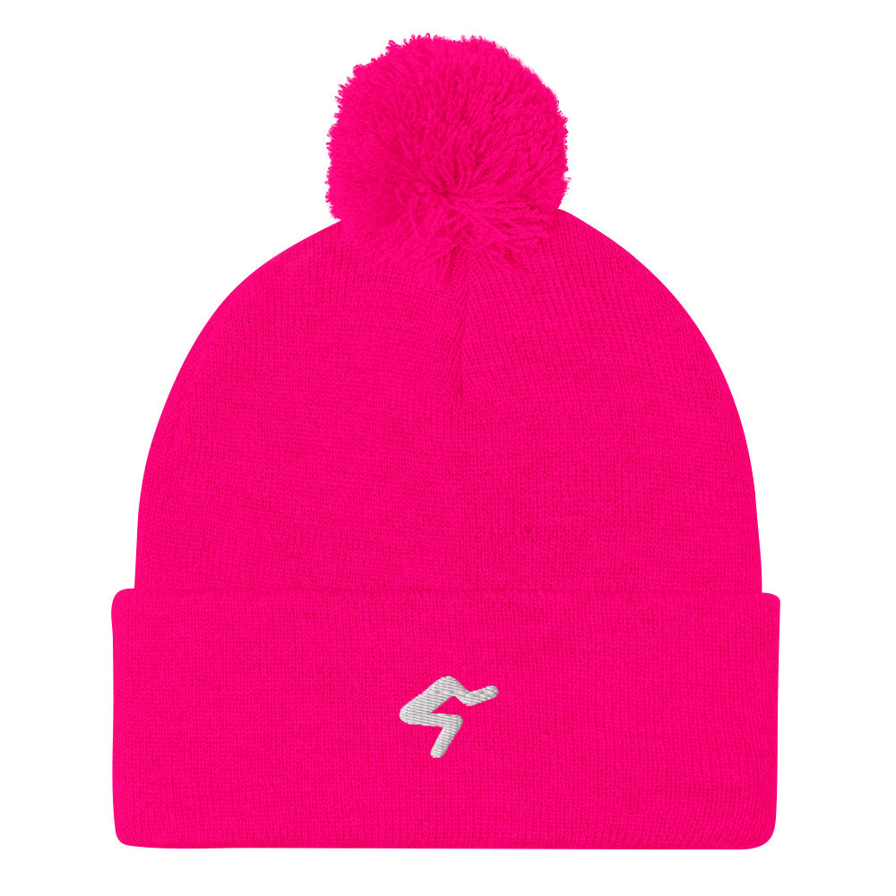 The GymBum UK Pom-Pom Beanie