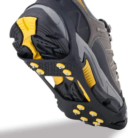 Silicone Ice Crampons With 10 Steel Studs