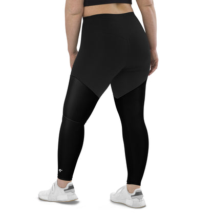 The Gymbum UK Blackout QuickDry Compression Sports Leggings