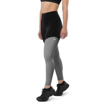 The Gymbum UK QuickDry Light Grey Sports Leggings