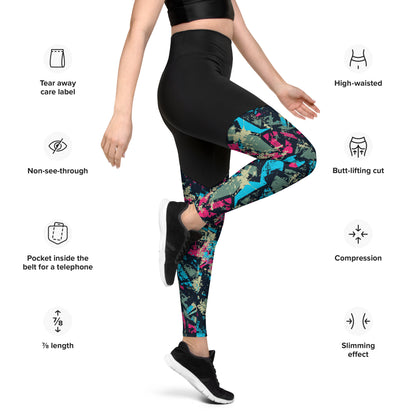 The Splash QuickDry Compression Performance Leggings