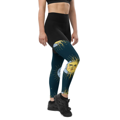 The GymBumUK QuickDry Balance Sports Leggings