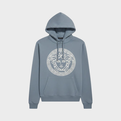 Medusa Logo Hoodie - Baby Blue