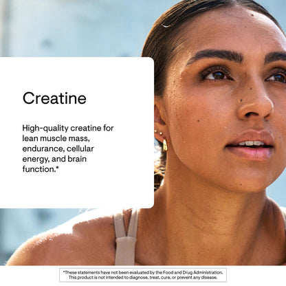 THORNE Creatine – Micronized Creatine Monohydrate Powder, 5 g Serving, 180 Servings, NSF Certified for Sport