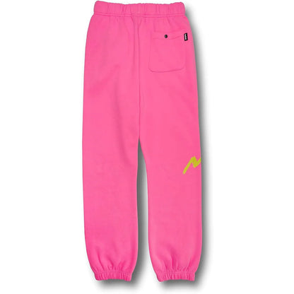 Twitch Fleece Jogger Sweatpants Bright Pink - 2XL Unisex With Pockets
