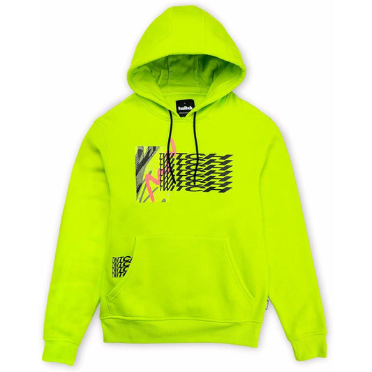 Twitch Hoodie Sweatshirt Green hooded with Print on Both Sides