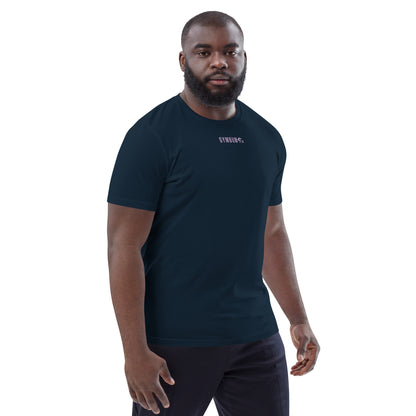 The GymbumUK Lilac Long Logo Organic Cotton T-shirt