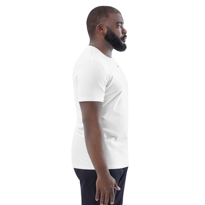 The GymbumUK Lilac Long Logo Organic Cotton T-shirt