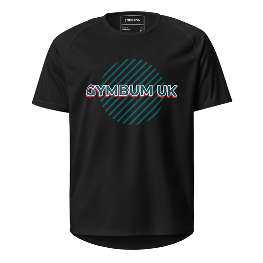 The Gymbum UK 80s Retro Design QuickDry Performance T-Shirt