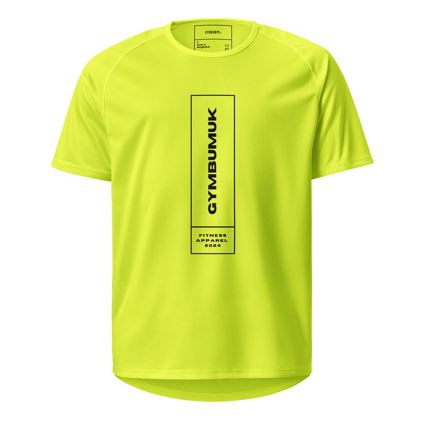 The GymBumUK Long Box Logo Gym T-Shirt