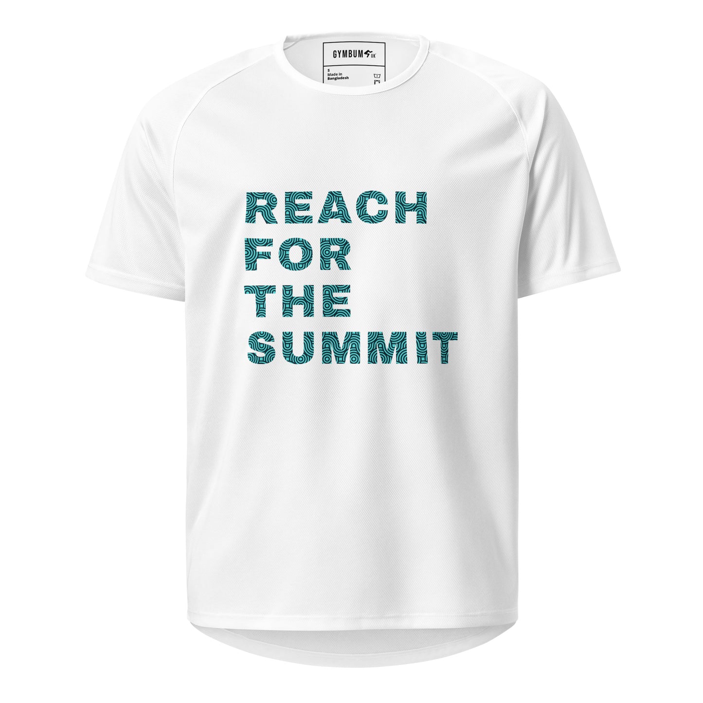 The GymbumUK QuickDry Reach For The Summit Performance T-Shirt