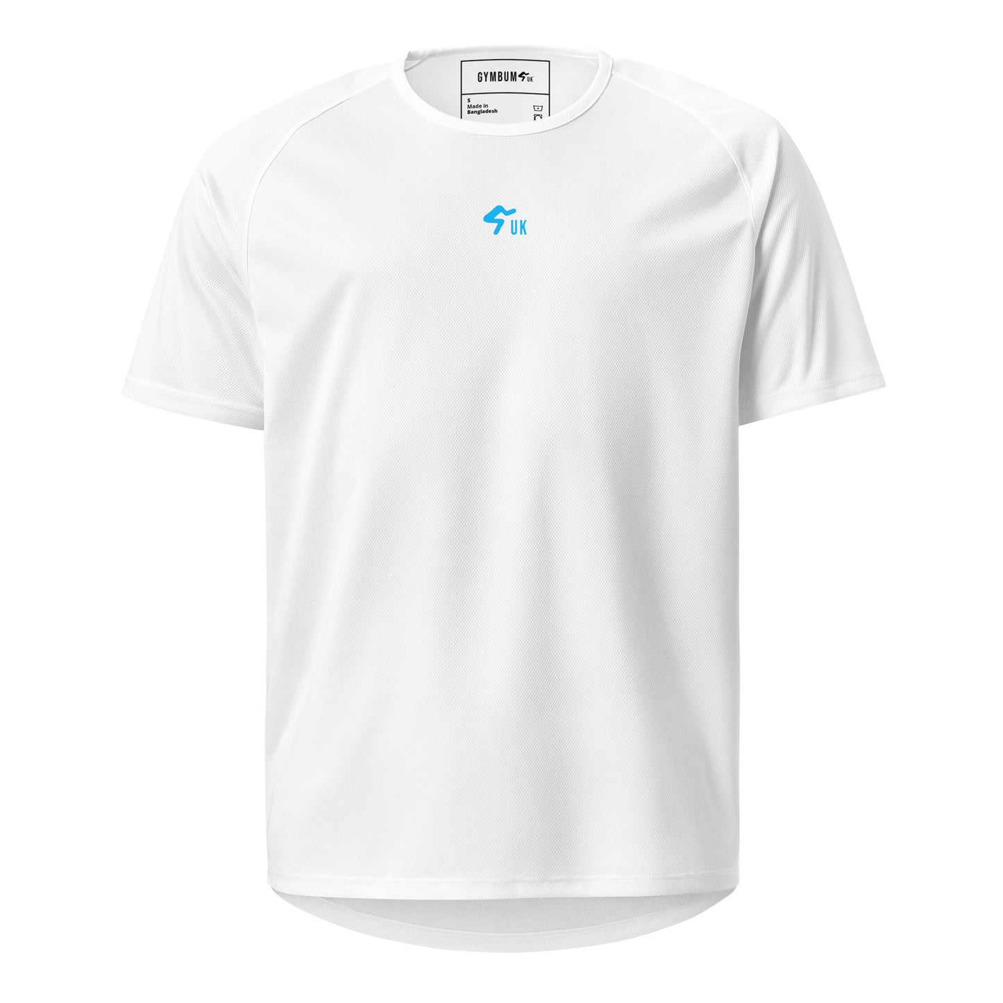 The GymbumUK GUK Sky Blue QuickDry Performance T-Shirt