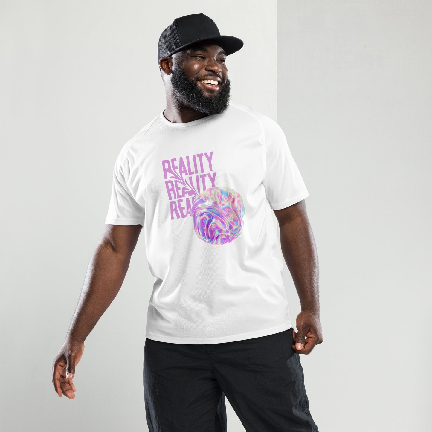 The Gymbum UK QuickDry Reality Unisex Performance T-Shirt