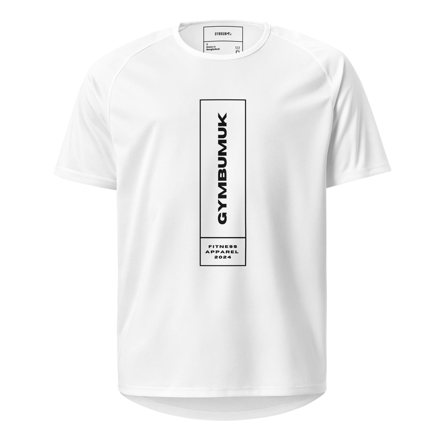 The GymBumUK Long Box Logo Gym T-Shirt