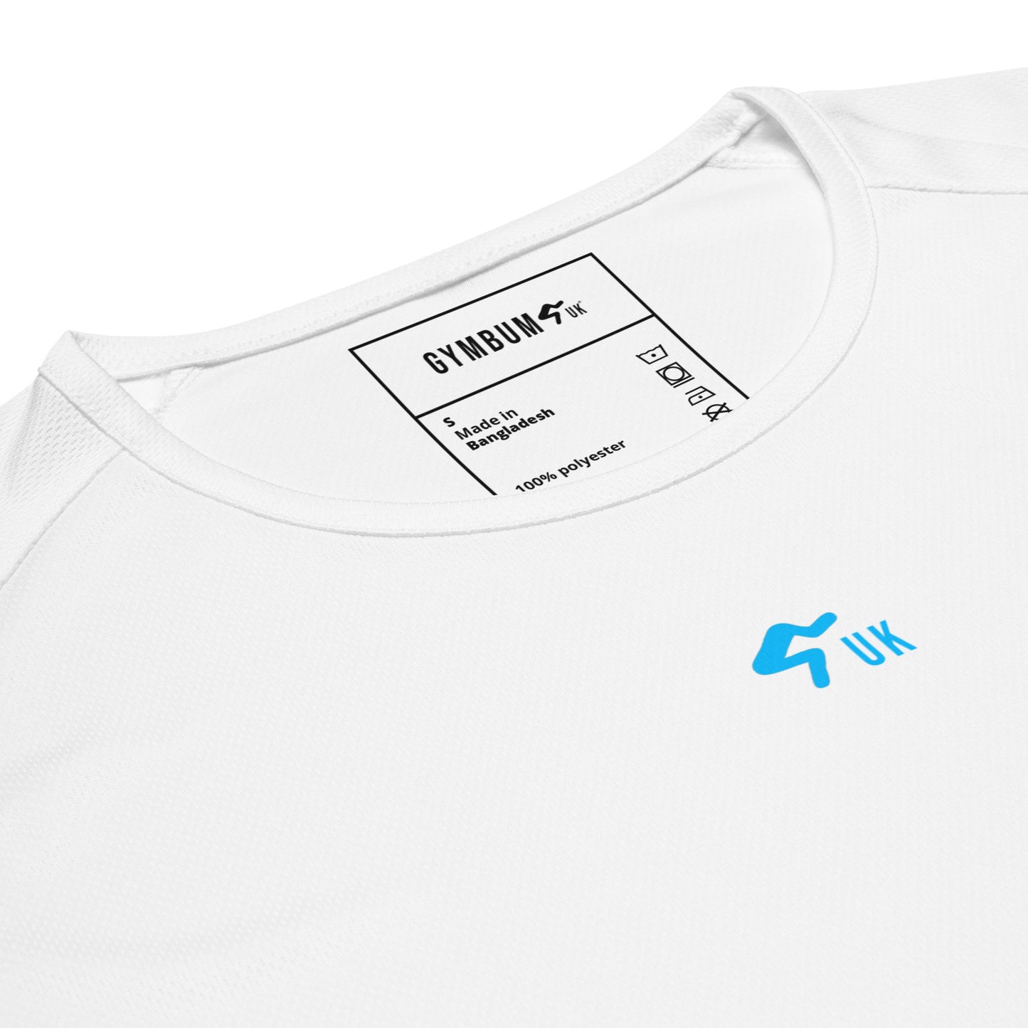 The GymbumUK GUK Sky Blue QuickDry Performance T-Shirt