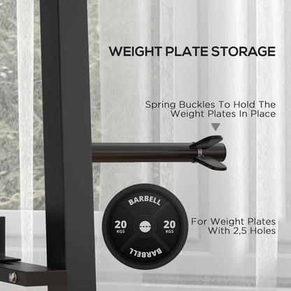 SPORTNOW 3-Tier Dumbbell Rack for Dumbbells, Kettlebells&Plates (Rack Only)