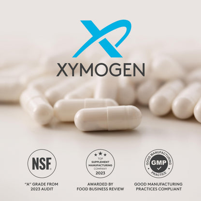 XYMOGEN FIT Food Collagen – Bovine Collagen Peptides with HMB + Vitamin D3, Vanilla, 15g Protein, 12.35 oz